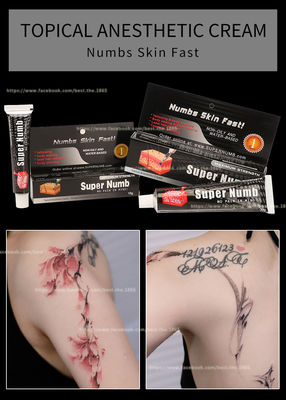 Super Numb 10g 30g Tattoo Stop Pain Cream Pink White Cream Zastosuj przez 20 minut Skuteczny przez 3 godziny Cena hurtowa