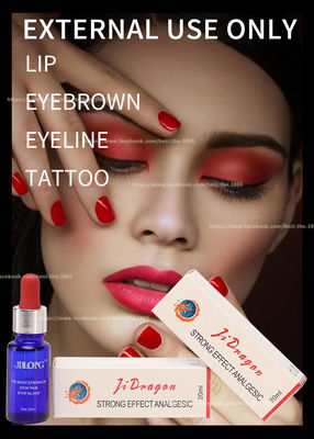 JINLONG Tattoo Anestetyczny płyn przezroczysty Freeze Ice Pain Stop Liquid 20ml