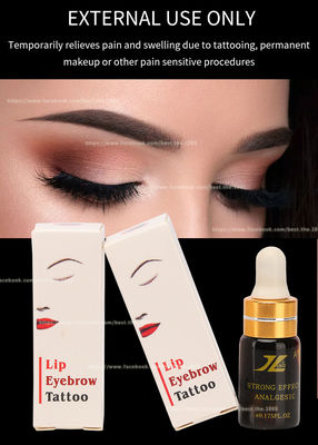 5 ml Lip Tattoo Roztwór znieczulający Płyn Bezbolesny Skuteczny, utrzymujący się przez 3 godziny Płyn znieczulający do tatuażu