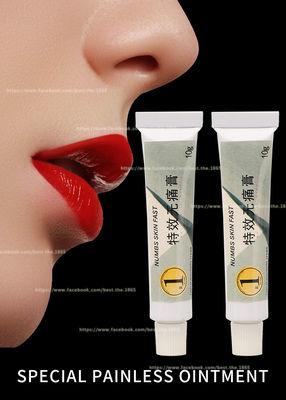 Numbs Skin Fast Dr. Numb 10g Makijaż permanentny Bezbolesny krem ​​Zatrzymaj ból Skuteczne tylko do użytku zewnętrznego TKTX 10g