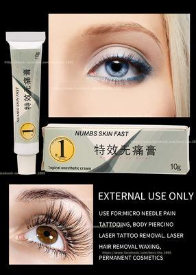 Numbs Skin Fast Dr. Numb 10g Makijaż permanentny Bezbolesny krem ​​Zatrzymaj ból Skuteczne tylko do użytku zewnętrznego TKTX 10g