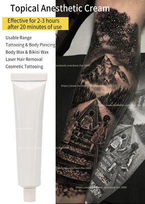 Lidocaine Cream Tattoo Bezbolesny Krem Private Label Biała Rurka 10g 30g wysokiej jakości Krem Anestetyczny Tattoo