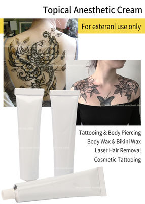Lidocaine Cream Tattoo Bezbolesny Krem Private Label Biała Rurka 10g 30g wysokiej jakości Krem Anestetyczny Tattoo