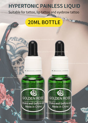 Golden Rose Tattoo Znieczulający krem ​​znieczulający do brwi w płynie