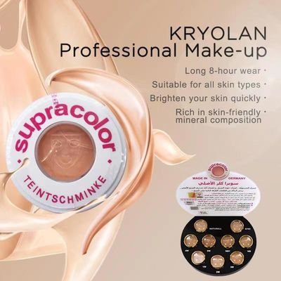 OEM Kryolan Makeup Foundation Oil Control Supracolor Cosmetics Puder do twarzy
