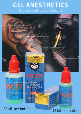 40% 15ml 30ml TKTX żel znieczulający do tatuażu oryginalny zielony 30ml wysoce skuteczny