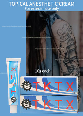 Znieczulający krem ​​znieczulający do tatuażu TKTX Stopujący ból PMU Lip Tattoo Aftercare Cream