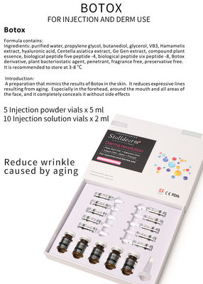 Botox Mezoterapia Roztwór Wstrzykiwalny Serum Ekzosomy Leczenie Medyczne Piękno Wypełniacz skórny