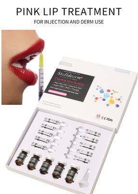 Stalideram Brand Pink Lip Injection Treatment Serum Derma Microneedling Mezoterapia Lip Repair Essence