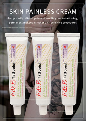 Tattoo Pain F&E Numbing Cream Znieczulenie 30G Efekt utrzymujący się przez 3 godziny
