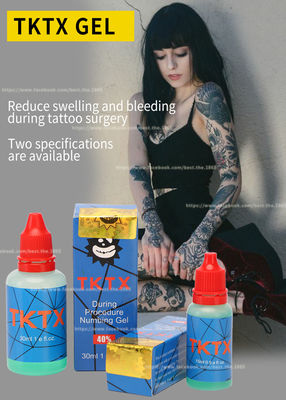 Oryginalny 40% Green TKTX Żel znieczulający Wysoce skuteczny 15ml 30ml