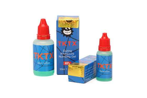 Oryginalny 40% Green TKTX Żel znieczulający Wysoce skuteczny 15ml 30ml