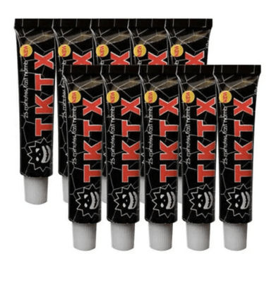 Black 55% TKTX Tattoo Numbing Cream PMU Eyebrow Lip Body Tattoo Aftercare Maść