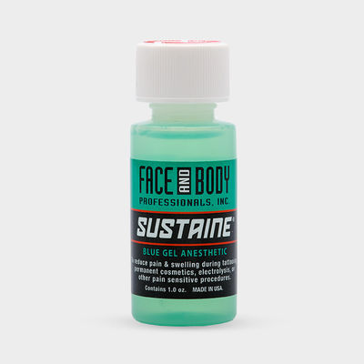 Lidocaine Sustaine Blue Żel Znieczulający Tatuaż Numbing 1.2OZ Anti Allergy