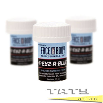 Face Body Sustain Miejscowy żel znieczulający Super Trio EYZ A Blue Numbing FDA