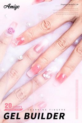 Przedłużający żel odbudowujący do paznokci nr 14 Easy Off Glaze Hard UV żelowy lakier do paznokci
