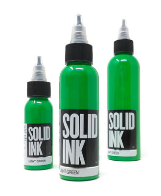Pigment do tatuażu w postaci stałego atramentu Green Micro 30 ml 60 ml 120 ml 260 ml
