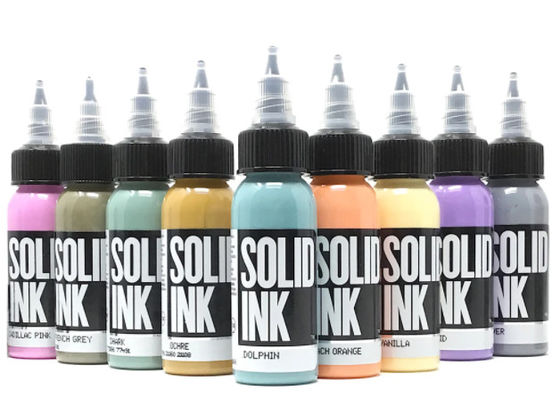Super skoncentrowany, całkowicie naturalny tusz do tatuażu Rose Black 120ml Solid Tattoo Ink