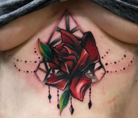 Super skoncentrowany, całkowicie naturalny tusz do tatuażu Rose Black 120ml Solid Tattoo Ink