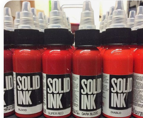 Micro Red Tattoo Ink Permanentny pigment do makijażu 60 ml 120 ml 260 ml Naturalny wygląd
