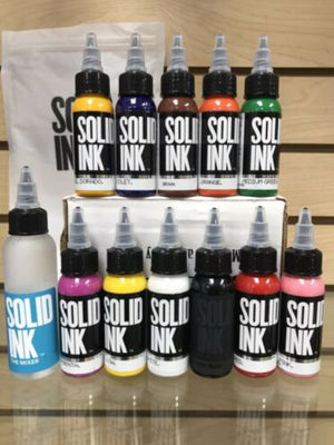Fuchsia Micro Stały atrament Naturalny Tatuaż Permanentny Pigment Do Makijażu 30 ML 60 ML 120 ML 260 ML FDA Tattoo Ink