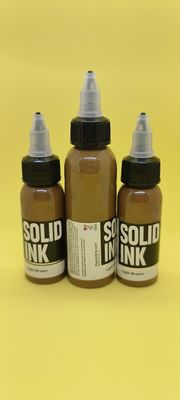 60 ml 120 ml stałego atramentu do tatuażu mikrGel polishgmentowy jasnobrązowy