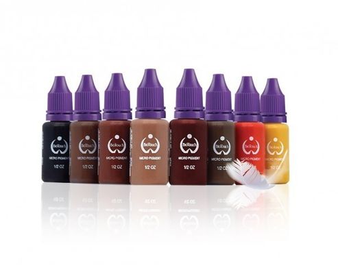 15ml Biotouch Microblading Pigment Brązowy permanentny tusz kosmetyczny 1/2 OZ
