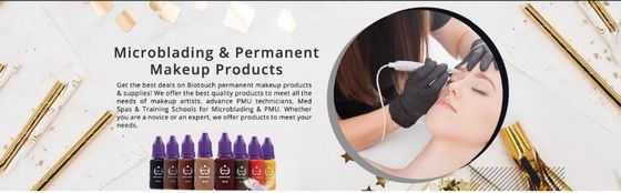 15ml Biotouch Microblading Pigment Brązowy permanentny tusz kosmetyczny 1/2 OZ