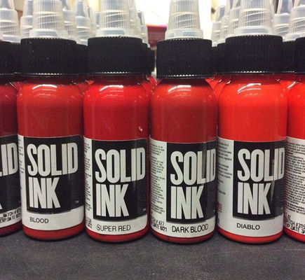 Micro Red Tattoo Ink Permanentny pigment do makijażu 30 ml 60 ml 120 ml 260 ml Naturalny wygląd