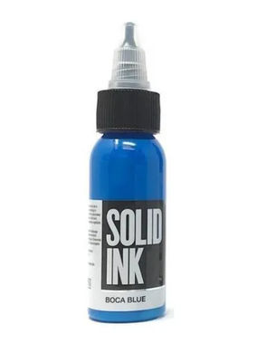 Niebieski Vibrant Solid Ink Tattoo Ink Cruelty Free 30ml 60ml 120ml 260ml