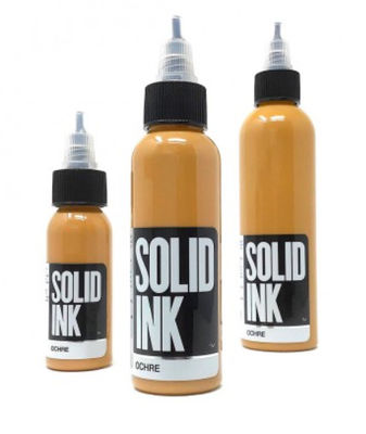Ocher Solid Ink Tattoo Ink Micro Pigment 30ML 60ML 120ML 260ML