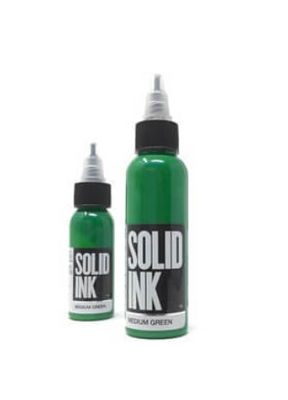30 ml 60 ml Airbrush Stały atrament do tatuażu Średni zielony czysty materiał roślinny
