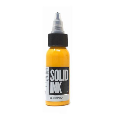 Body El Dorado Stały atrament do tatuażu 30 ml 60 ml 120 ml Organiczny pigment
