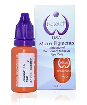 Biotouch MikrGel polishgment Pomarańczowy Pigment Kolor Makijaż Permanentny Microblading Materiały Cieniowanie Brwi MikrGel polishgmentacja
