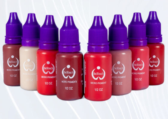 Biotouch MikrGel polishgment Pomarańczowy Pigment Kolor Makijaż Permanentny Microblading Materiały Cieniowanie Brwi MikrGel polishgmentacja