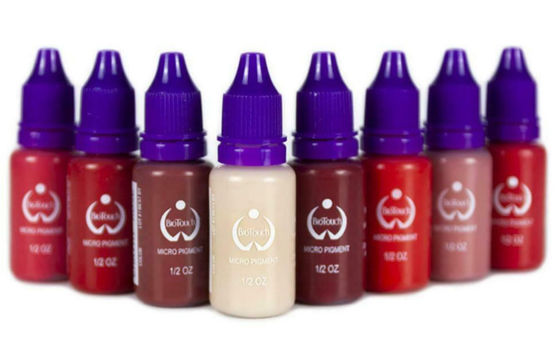 Biotouch Micro Pigment Red Pigment Color Makijaż permanentny Microblading Supplies MicrGel polishgmentacja cieniowania brwi