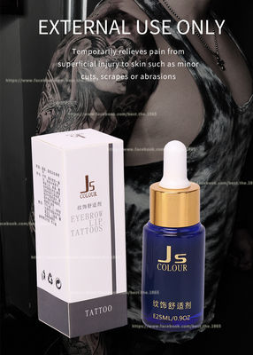 Transparent JS Tattoo Numbing Solution Anti Allergy Numbing Gel Permanent makeup numb liquid