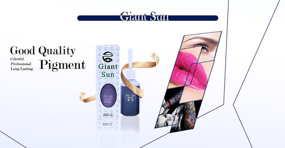 Semi Permanent Makeup Pigment Oryginalny tusz do tatuażu 20 ml do tatuażu brwi wargi